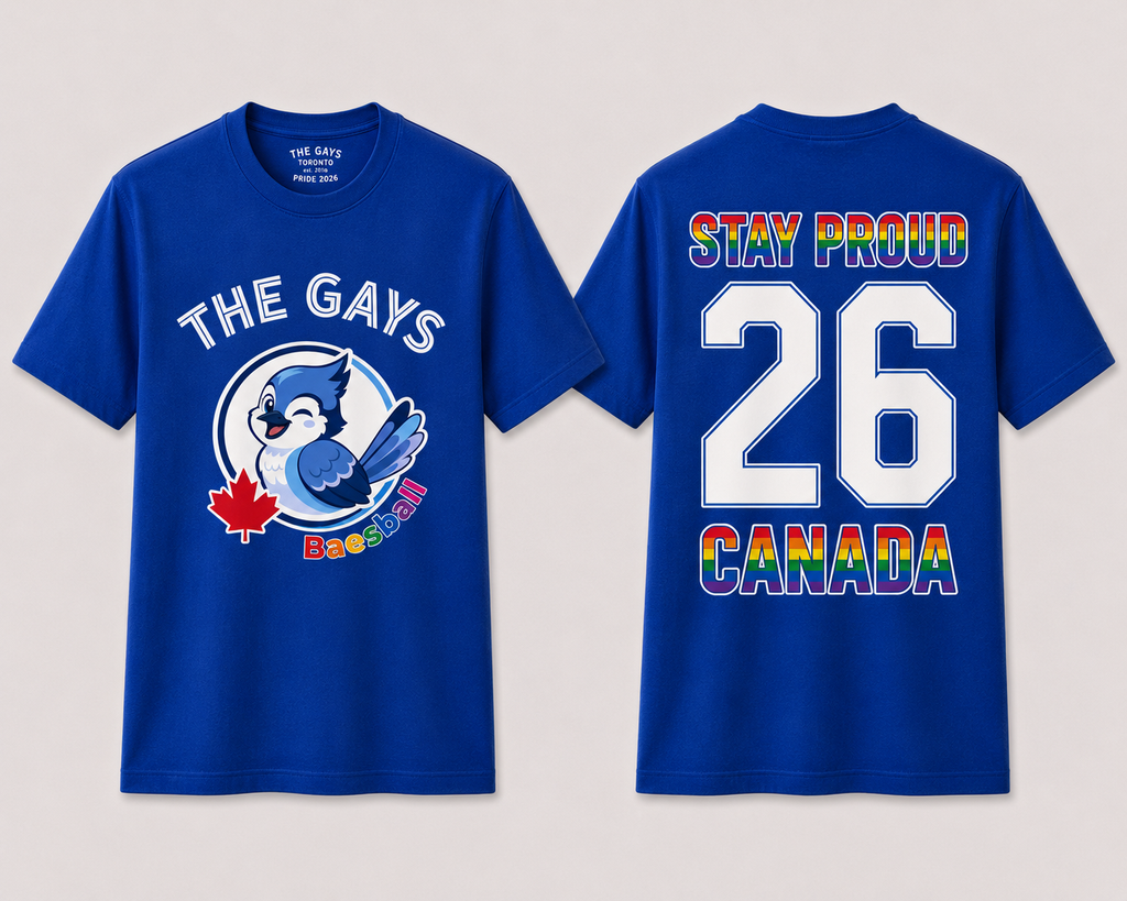 THE GAYS BAEsball - 2026 Pride T-Shirt - Unisex